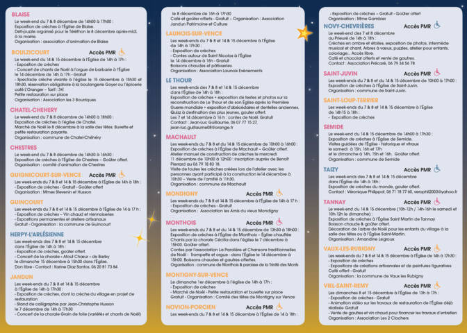 Chemin des Crêches 2024 - Programme Crêtes Préardennaises