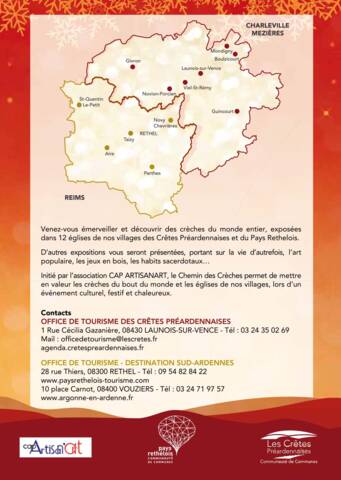 Chemin des creches - noel 2022 - Crêtes Préardennaises