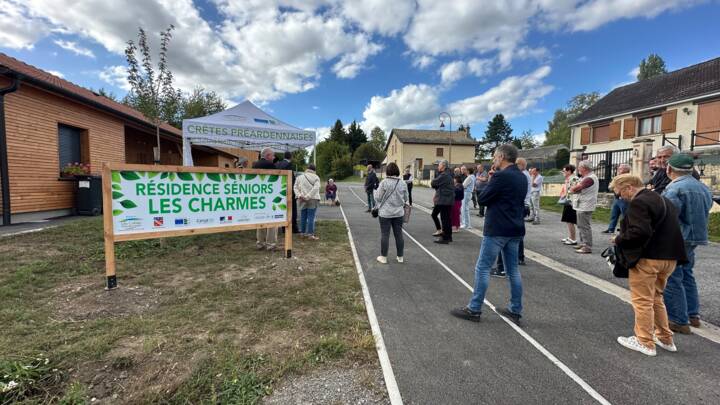 Résidence séniors (béguinage) les charmes de Saulces Monclin