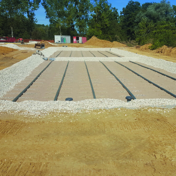 installation d'un système d'assainissement collectif