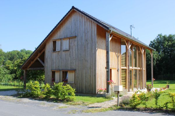 Maison bois basse consommation à Chaumont-Porcien